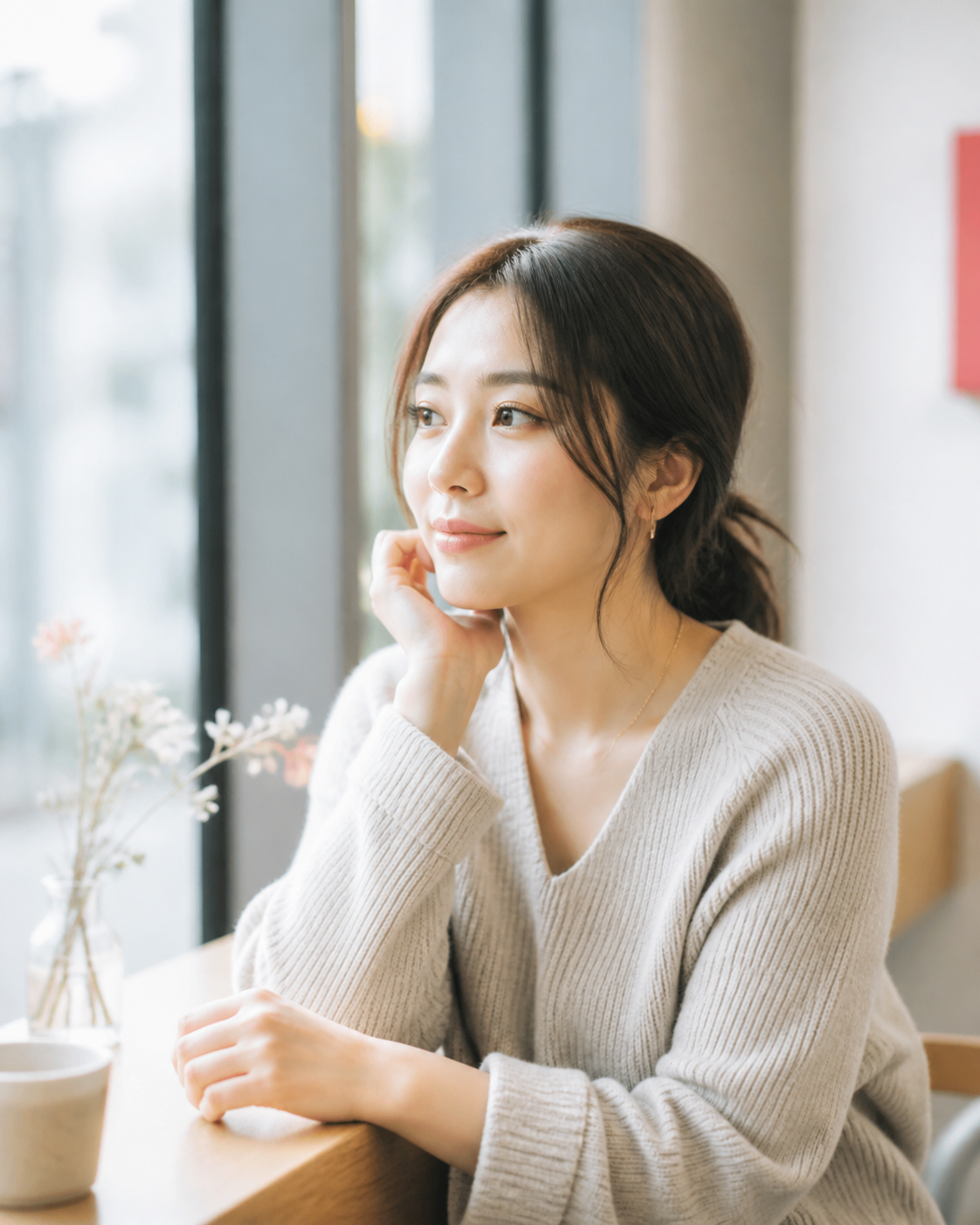 考え込む女性